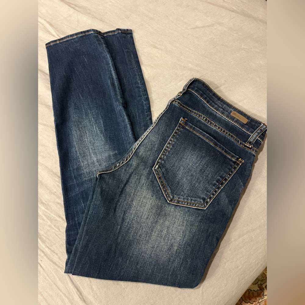 Kut From The Kloth -Slouchy Boyfriend Blue Jeans Women’s Size 6- great condition - Picture 2 of 4